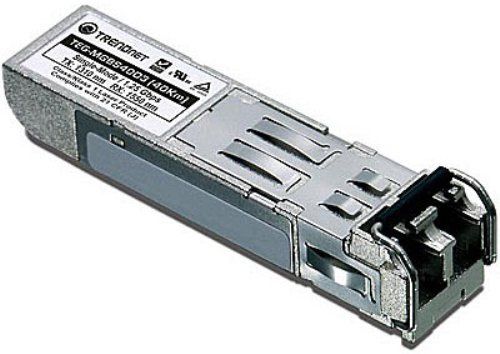 TRENDnet TEG-MGBS40D3_D5 Dual Wavelength Mini-GBIC Module Pair, Compliant with IEEE 802.3z Gigabit Ethernet and Fiber Channel Standards, Compliant with SFP MSA, SONET/SDH standards, Class 1 laser products, EN 60825, and EN60950 (TEGMGBS40D3D5 TEG-MGBS40D3-D5 TEG-MGBS40D3 TEGMGBS40D3)