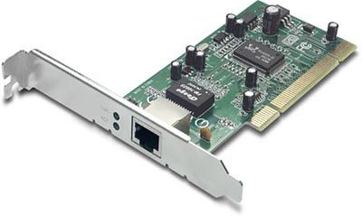 TRENDnet TEG-PCITXR Copper Gigabit PCI Adapter, 32-bit 10/100/1000Mbps, IEEE 802.3, 802.3u and 802.3ab compliant, Support 32-Bit PCI Local Bus Master high-speed operation of Rev. 2.2 specification, One RJ-45 port with Auto Sensing of 10Mbps Ethernet, 100Mbps Fast Ethernet, and 1000Mbps Gigabit Ethernet (TEG PCITXR TEGPCITXR TEG-PCITX TEG-PCIT TEG-PCIT Trendware)