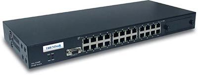 TRENDnet TEG-S2400i SNMP Switch with Gigabit Module Slot, 24-Port 10/100Mbps (TEG S2400i, TEGS2400i, TEG-S2400, TEGS2400, Trendware)