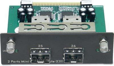 TRENDnet TEG-S3M2MG 2-port Gigabit Mini-GBIC Slot Module for TEG-S3000i, Compliant with IEEE 802.3ab or IEEE 802.3z Gigabit Standards (TEG  S3M2MG   TEGS3M2MG)