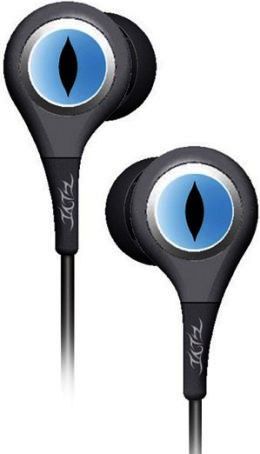 iLuv TEP102BLK Tatz Scarz Impresion Binaural Earphone, Black, Lightweight and comfortable fully closed ear pieces, Ergonomic sound-isolating design, Precision Acoustic Engineering Renders Deep Rich Sound, Provides Superior Noise Isolation, Volume Control, Tangle-free, ultra-flexible, and convenient flat cable design (TEP-102BLK TEP 102BLK TEP102-BLK TEP102 BLK)