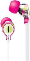 iLuv TEP102PNK Tatz Scarz Broken Heart Binaural Earphone, Pink, Lightweight and comfortable fully closed ear pieces, Ergonomic sound-isolating design, Precision Acoustic Engineering Renders Deep Rich Sound, Provides Superior Noise Isolation, Volume Control, Tangle-free, ultra-flexible, and convenient flat cable design (TEP-102PNK TEP 102PNK TEP102-PNK TEP102 PNK) 