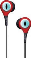 jWIN TEP201RED Tatz Scarz headphones - In-ear ear-bud, Headphones - binaural Type, In-ear ear-bud Headphones Form Factor, Wired Connectivity Technology, 1 x headphones - mini-phone stereo 3.5 mm Connector Type, 1 x headphones cable, UPC 037988840052, Red Finish (TEP201 TEP-201 TEP 201 TEP201RED TEP201-RED TEP201 RED) 