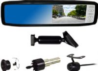 Ibeam TE-RVMC Rear View Mirror Replacement, Replacement rear view mirror with integrated 4.3" Color LCD screen, Includes most widely used windshield mount, Optional mounts for Audi/VW, KIA/Hyundai, and Honda/Subaru available, 2 Video inputs; rear view camera input and second video input, TE-SBC bullet camera kit included, 11.50" L X 6.50" W X 2.25" H, UPC 086429274796 (TERVMC TE-RVMC TE RVMC) 