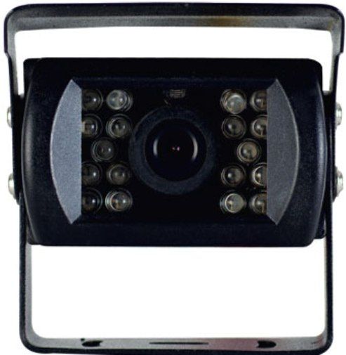 Ibeam TE-TCCMOS Single Waterproof Camera, 150 Degree viewing angle, IR LED's help the camera see at night, Includes 20 meter video cable, For large vehicles, trailers, RV's, 6.88