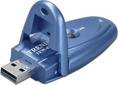 TRENDnet TEW-424UB Wireless USB 2.0 Adapter, 54Mbps 802.11g, Wi-Fi Compliant with IEEE 802.11g and 802.11b Wireless Devices, Uses 2.4 GHz Frequency Band, which Complies with Worldwide Requirements (TEW 424UB TEW424UB TEW-424U TEW-424 TEW424U TEW424 Trendware)