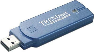 TRENDnet TEW-444UB Wireless USB 2.0 Adapter 108Mbps 802.11g (TEW 444UB TEW444UB TEW-444U TEW-444 TEW444U TEW444  Trendware)
