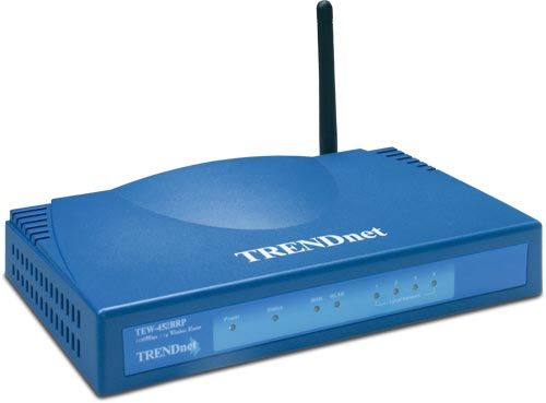 TRENDnet TEW-452BRP Wireless Router 108Mbps 802.11g with 4-port Switch (TEW 452BRP, TEW452BRP, TEW-452BR, TEW-452B, TEW-452, TEW452BR, TEW452B, TEW452, Trendware)