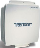TRENDnet TEW-455APBO Wireless Super G High Power Outdoor PoE Access Point, Features Super G technology with data rates up to 108Mbps, Device powered by an Ethernet cable with Power over Ethernet (PoE) technology, Compatible with Windows 95/98/ME/2000/XP/Vista, Linux and Mac OS, Wireless Super G compatible Access Point with Bridge and Repeater modes (TEW455APBO TEW 455APBO)