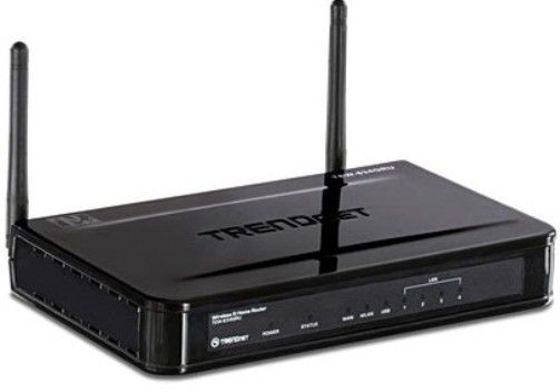 TRENDnet TEW-634GRU Wireless N 300Mbps Gigabit Router with USB Port, Wi-Fi compliant with IEEE 802.11n and IEEE 802.11b/g standards, 4 x 10/100/1000Mbps Auto-MDIX LAN port, 1 x 10/100Mbps WAN port (Internet), 1 x USB 2.0 port and 1 x Wi-Fi Protected Setup (WPS) button, Supports 64/128-bit WEP, WPA/WPA2 and WPA-PSK/WPA2-PSK (TEW634GRU TEW 634GRU)