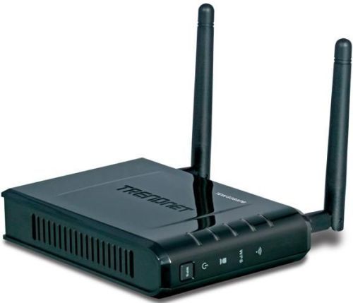 TRENDnet TEW-638APB Wireless N Access Point, Wireless Bridge mode for Ethernet-to-wireless bridging function, Works as an access point and a wireless adapter, Compliant with IEEE 802.11n (draft 2.0), IEEE 802.11g and 802.11b standards, Compatible with 802.11b/g/n networks, Up to a 300Mbps data rate using an 802.11n (draft 2.0) connection (TEW638APB TEW 638APB)