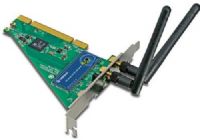 TRENDnet TEW-643PI Wireless N PCI Adapter, Wi-Fi compliant with IEEE 802.11n standard, Backwards compatible with IEEE 802.11g and IEEE 802.11b devices, Supports Ad-Hoc (Client-Client) and Infrastructure (AP-Client) Mode, Supports Multiple Input Multiple Output (MIMO) technology, Maximum reliability, throughput and connectivity with automatic data rate switching (TEW643PI TEW 643PI) 