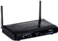 TRENDnet TEW-671BR Dual-Band Wireless N Concurrent Router, IEEE 802.11n draft 2.0 and IEEE 802.11a/b/g compliant, Transmits simultaneous 2.4Ghz and 5Ghz Wireless Local Area Network (WLAN) signals (with separate default SSIDs), 4 x 10/100Mbps Auto-MDIX LAN ports and 1 x 10/100Mbps WAN port (Internet) (TEW671BR TEW 671BR) 