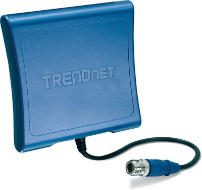 TRENDnet TEW-AO09D 9dBi Indoor/Outdoor High-Gain Directional Antenna, Compatible with 2.4GHz 802.11b/g wireless devices, Easy-to-install wall and pole mounting (TEWAO09D  TEW AO09D) 
