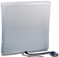 Trendnet TEW-AO14D Outdoor High Gain Directional Antenna, Compatible with2.4GHz 802.11b/g wireless devices, Weatherproof housing suitable for indoor and outdoor applications, Adjustable mount for optimal orientation and performance, Boosts standard antenna power from a meager 2dBi to a respectable 14dBi, Compatible with wireless b, g and n standards (TEW AO14D TEWAO14D) 