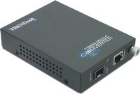 TRENDnet TFC-1000MGB 1000Base-T to Mini GBIC Media Converter, Provides One 1000Base-T Port, one 1000Base-SX/LX Mini-GBIC Slot, Hot Pluggable (TFC1000MGB  TFC  1000MGB) 