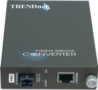 TRENDnet TFC-1000S10D5 Single Mode Fiber Converter 1000Base-T to WDM TX-1550, 10KM, Supports Full-Duplex and Auto-Negotiation Mode for Fiber Port, Single-Strand Fiber Optic, Hot Pluggable & Wall-Mountable (TFC1000S10D5  TFC 1000S10D5)  