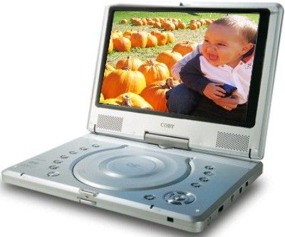 Coby TF-DVD1021 TFT Portable DVD/CD/MP3 Player, 10
