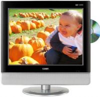Coby TFDVD2071 Flatscreen LCD TV with Side-Loading DVD Player; 20" TFT LCD Color Display; 640x480 Native Resolution; DVD, DVD/RW, CD, CD-R/RW, and JPEG Compatible; NTSC TV with Digital Tuning; AV Connections for use with Home Theater Systems; 5W x 2 Full-Range Stereo Speakers; V-Chip Parental Control; UPC 716829942710 (TF-DVD2071 TF DVD2071 TFDVD-2071 TFDVD 2071) 