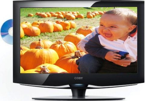 Coby TF-DVD3295 LCD HDTV/Monitor with DVD Player and HDMI Input, 32