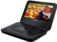 Coby TFDVD7011 Widescreen 7" Portable DVD/CD/MP3 Player, Display Resolution 480 x 234, NTSC/PAL Video System Standard, DVD, DVD+/-R/RW, CD, CD-R/RW, JPEG, and MP3 compatible, Compact portable design with anti-skip circuitry, Dolby Digital decoding, AV outputs for use with home theater systems, Integrated stereo speakers (TF-DVD7011 TFDVD-7011 TFD-VD7011 TFDV-D7011 TFDVD 7011) 
