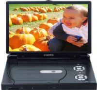 Coby TFDVD7750 Portable Tablet Style DVD Player with Dual Screen, 7" widescreen, 16:9 TFT color display, DVD, DVD+/-/RW, CD, CD-R/RW, JPEG, MP3, and DivX compatible, Compact portable design, Swivel screen with 180-degree rotation, Anti-Skip circuitry; Dolby Digital Decoder, Digital and analog AV outputs allow for use with Home Theater Systems (TFDVD-7750 TFDVD 7750) 
