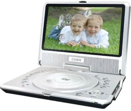 Coby TF-DVD8500 Portable DVD Player with Swivel Screen, 8.5