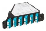 TECHFLEXTFP24MPLSQ5 24-fiber cassettes; 12 LCUPC to 2 MPO adapters, Angle LEFT cassette; Eliminates the need for on-site fiber terminations, which means rapid deployments; Incorporates angle-left/angle-right adapters to ensure proper bend radius; INSERTION LOSS Maximum: 850 NM: 0.5 dB 1310 NM: 0.55 dB; INSERTION LOSS Typical: 850 nm: 0.25 dB 1310 nm: 0.25 dB;;; (TECHFLEXTFP24MPLSQ5 DEVICE RECORDING INFORMATION TRANSMISSION) 