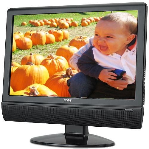 Coby TFTV2224 Widescreen LCD HD TV/Monitor, LCD TFT LCD Display, 22