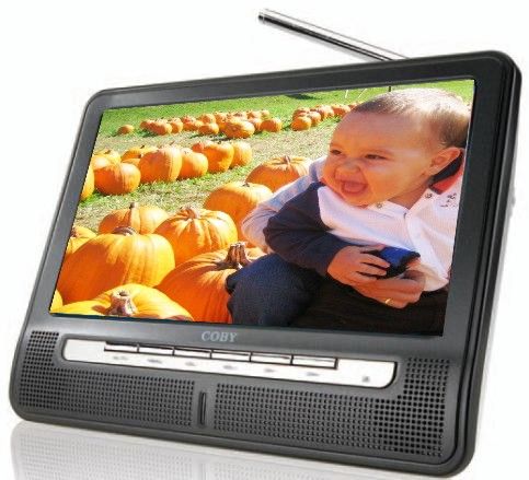 Coby TF-TV791 Portable Widescreen TFT LCD TV with ATSC/NTSC Tuner, 7