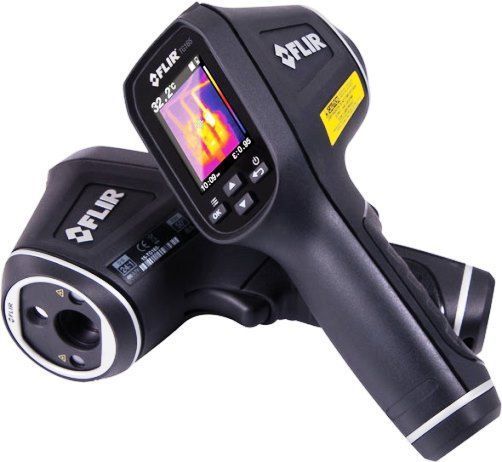Flir TG165 Thermal Imaging Camera, +/- 1.5% or 1.5C Basic Accuracy, -25 to 380C, -13 to 716F Range, 4 Pre-Set Levels with Custom Adjustment, 0.1 to 0.99 Emissivity, 24:1 Dist. to Spot Ratio (D:S), 0.1 C / F Measurement Resolution, 150 Milliseconds Response Time, 8 to 14μm Spectral Response, Integrated Automatic Shutter Shutter, 4,800 Pixels 80 H x 60 W Image Resolution, 8 to 14μm Spectral Response (TG165 T-G165 T G165)