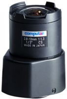 Computar TG4Z2813FCS CCTV Lens, 1/3" Sensor Compatibility, CS-mount - auto iris Vari-focal, 2.8 mm - 12 mm Focal Length, F/1.3 Lens Aperture, F/360 Minimum Aperture, 4 x Optical Zoom, 11.8 in Min Focus Range, Manual Focus Adjustment, 121.8 degrees Max View Angle (TG4Z2813FCS TG4Z-2813FCS TG4Z 2813FCS) 