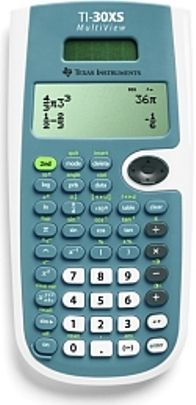 Texas Instruments TI-30XSMVTK MultiView Scientific Calculator Teacher Kit, Includes 10 TI-30XS MultiView Scientific Calculator, storage caddy, Teacher's Guide in English and Spanish, calculator poster and transparency, Dual power (solar and battery), 4-line  16-character, easier-to-read LCD display (TI30XSMVTK TI 30XSMVTK TI-30XSMV TI30XS)