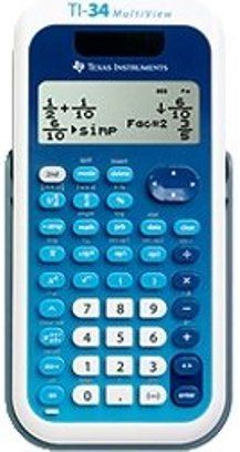 MultiView TI-34MVTK Scientific Calculator, 4 Line x 16 Character - LCD Display Screen, Solar Power Source, Teachers Kit contains 10 TI-34MV calculators, Overhead Tranparency, Teachers Guide, Poster and Carrying Caddy, Replaced TI-34IITK (TI34MVTK TI-34MVTK TI 34MVTK TEXTI34MVTK TEX34MVTK)