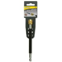 Titan Tools Model 16006 Titan - 6" Quick Release Auto Locking Magnetic Bit Holder; Extension Enables Easy Access to Hard to Reach Places; UPC 802090160066 (16006 AUTO LOCKING BIT HOLDER TITANTOOLS TITAN TOOLS TITANTOOLS-16006 TITANTOOLS16006) 