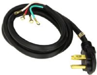 PRO TJ1006 Dryer Cord, 6 foot 30 Amp 4 Wire, Black; Replaces WX9X20, 5305510955, 01006, 1006, 3093, 33002441, 3390602, 3392394, 4392904, 5304410955, 687396, 694276, MAG3426, PT600L, WX09X0020, WX09X10020, WX9X20DS, AP5176317 (TJ-1006 TJ 1006) 