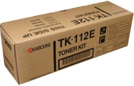 Kyocera TK-112E Toner Kit for use with Kyocera-Mita FS720, FS820 and FS920 Laser Printers, Approximately 2000 Page Yield, New Genuine Original OEM Kyocera Brand (TK112E TK 112E TK-112 TK-112-E TK112)