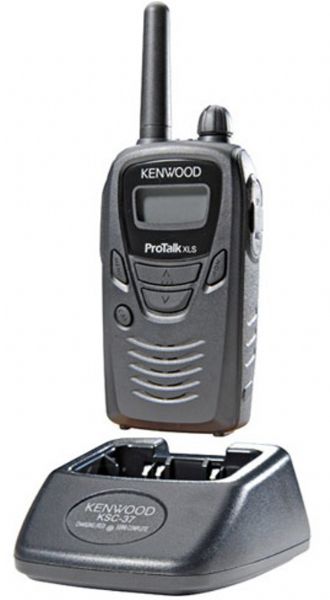 Kenwood TK-3230XLS model TK-3230K Portable Two-Way UHF Radio with LCD Display, Up to 5 miles, 225,000sq.ft, 1.5-watt transmit power, Backlit 4 digital and 7 segment LCD display, Long 2,000mAh Li-Ion battery life, Caller ID display FleetSync, 10-call alert tone functions, Privacy function (TK-3230 TK3230 TK3230XLS TK 3230XLS)