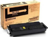 Kyocera TK-477 Black Toner Cartridge For use with Kyocera FS-6525MFP, FS-6530MFP, TASKalfa 255 and TASKalfa 305 Printers; Up to 15000 pages yield; UPC 632983019177 (TK477 TK 477) 