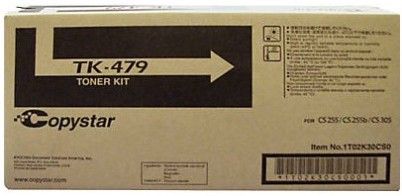 Kyocera TK-479 Black Toner Cartridge for use with Kyocera FS-6030MFP, FS-6025MFP, FS-6525MFP, FS-6030MFP and FS-6530MFP Printers, Up to 15000 pages at 5% coverage, New Genuine Original OEM Kyocera Brand, UPC 632983019146 (TK479 TK 479) 