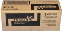Kyocera TK-582K Black Toner Cartridge for use with Kyocera FS-C5150DN Printer, Up to 3500 pages at 5% coverage, New Genuine Original OEM Kyocera Brand, UPC 632983017296 (TK582K TK 582K TK-582)  