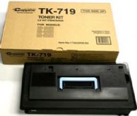 Kyocera TK-719 Black Toner Cartridge for use with CS3050, CS4050 and CS5050 Printers, Up to 34000 Page Yield Capacity, New Genuine Original OEM Kyocera Brand, UPC 632983009109 (TK719 TK 719)  