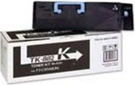 Kyocera TK-882K Black Toner Cartridge for use with FS-C8500DN Laser Printer, Up to 25000 Pages Yield, New Genuine Original OEM Kyocera Brand, UPC 632983017012 (TK882K TK 882K TK-882) 