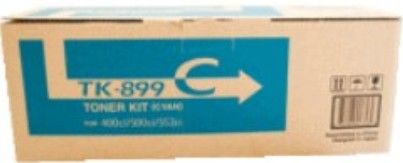 Kyocera TK-899C Cyan Toner Cartridge for use with Kyocera FS-C8020MFP Printer, Up to 6000 pages at 5% coverage, New Genuine Original OEM Kyocera Brand, UPC 632983019108 (TK899C TK 899C TK-899) 