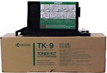 Kyocera TK9 Toner Cartridge, Toner cartridge Consumable Type, Laser Printing Technology, Up to 7000 pages Duty Cycle, Black Color (TK-9 TK 9)