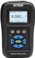 Extech TKG150 Digital Ultrasonic Thickness Gauge/Datalogger, Compact Rugged Meter for Non-Destructive Thickness Measurements; Wide measurement range: 5MHz probe: 0.040 to 20 in. of steel, 10MHz probe: 0.020 to 20 in. of steel (optional); Sunlight readable dot-matrix display with backlight; 100K internal datalogger with export to Excel; Echo to Echo option to reduce coating errors; UPC: 793950151501 (EXTECHTKG150 EXTECH TKG150 ULTRASONIC THICKNESS) 