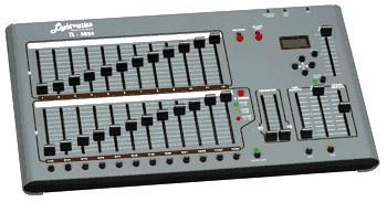 Lightronics TL5024 Channel Lighting Controller Desk - 24 Channel, 12 channels x 2 manual scenes, 24 channels x 1 manual scene, 12 channels + 12 recorded scenes, 12 scenes per bank x 16 banks, 192 total scenes, Multiplex protocol compatible with other multiplexed systems (TL 5024 TL-5024 TL5024) 