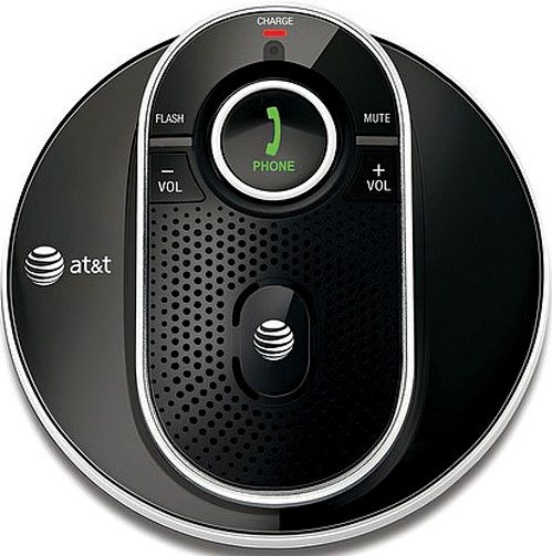 AT&T TL80133 Cordless Accessory Speakerphone; For use with many AT&T business phones and AT&T CL, CRL, CLP, TL and VTech DS, SN, IS series home cordless phones; DECT 6.0 digital technology; Up to 500 feet of range; Simulated full-duplex speakerphone; ECO mode power-conserving technology; UPC 065053002616 (TL-80133 TL 80133)