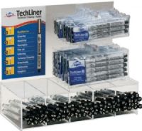 Alvin TLP5D TechLiner Marker Display; Contents Assorted markers and sets; Dimensions 6" W x 11" H x 7" D; Shipping Dimensions 7" x 6" x 11"; Shipping Weight 16.31 lbs; UPC 88354919001 (TLP5D TLP-5D TLP5-D ALVINTLP5D ALVIN-TLP-5D ALVIN-TLP5-D) 