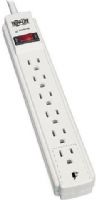 Tripplite TLP604 Power Surge Protector, 6 Outlets, 4 Foot Cord, UPC 37332100498, 0.65 Lbs, 15A Maximum current; 870 Joules Surge Energy Capacity; High quality (Dat1.Tlp604 Tritlp604) 